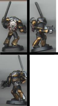 Space Marine Veteran Sergeant by MrDelish