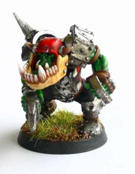 Blood Bowl Orc Blitzer by Squiggoth