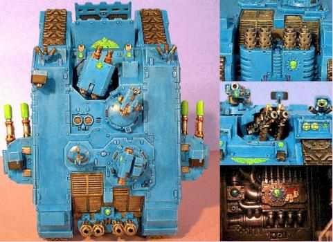 Aqua Marines Land Raider by fastball24