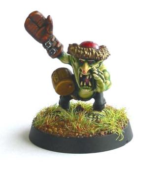 Kadga, Blood Bowl Goblin by Squiggoth