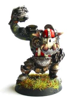 Badfang, Blood Bowl Black Orc, more or less better pic ;) by Squiggoth