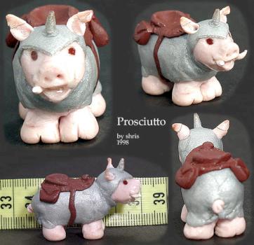 Prosciutto the Giant Pig by shris