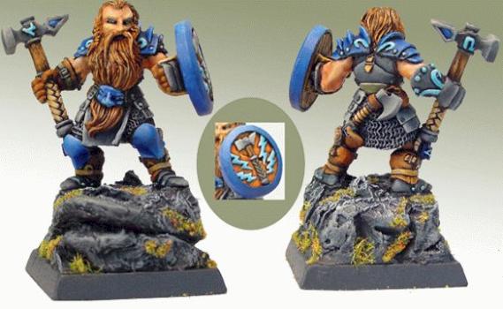 Bjorn, Dwarven Warrior by CrookedEye