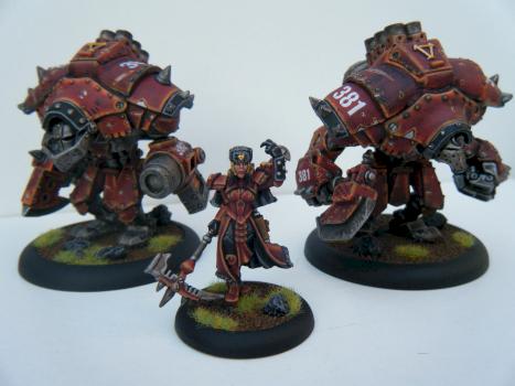 Khador Battlegroup by QuothUK