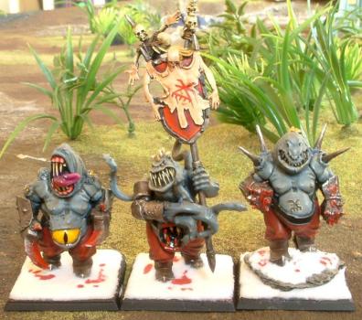 Chaos Ogres by Inq Tiberius