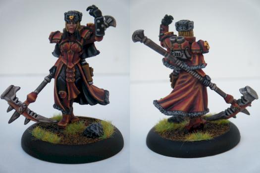 Khador Warcaster 'Sorscha' by QuothUK