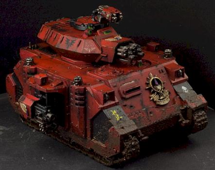 Blood Angels Baal Predator by Picster