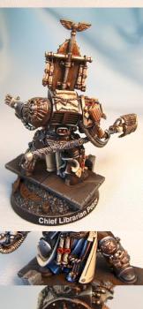 Iron Hands Terminator Librarian by CarbonCopy