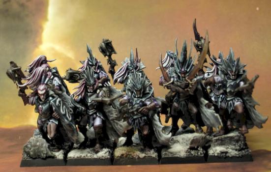 Dark Elf Crossbowmen by chrono