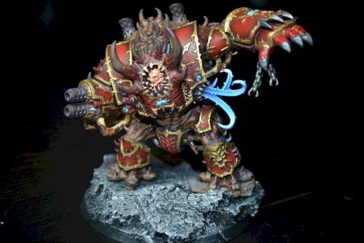 Chaos Space Marine Helbrute by TabledMiniatures