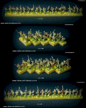 5x4Bd for viking DBA army III/40bc (15mm) by Maciejus_exe