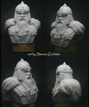 Dwarf bust by Stavros Zouliatis