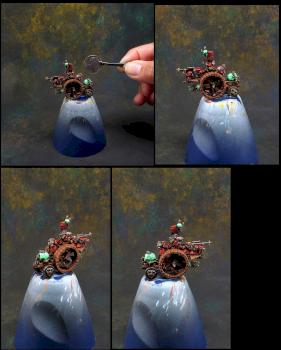 10mm Warmaster Skaven Doomwheel [WIP] by TheIronPainter