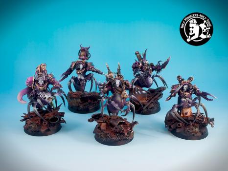 Slaanesh Terminator unit aka The Terminettes by Monstroys