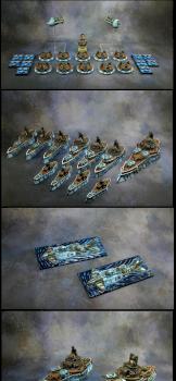 Dystopian Wars Russian Coalition Complete Army by TheIronPainter