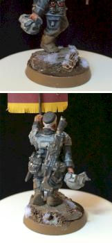 Cadian Flag Bearer (Imperial Guard) by sillyface