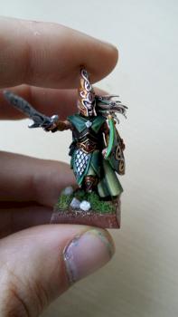 Wood Elves Eternal Guard Captain by edgey