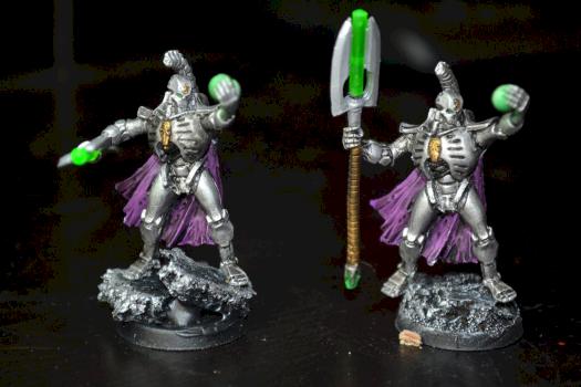 Necron Lords by TabledMiniatures