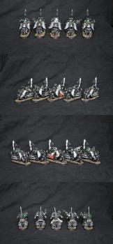 Dark Angels Ravenwing Bike Squad 2 by Lemartes