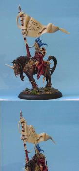 Alahan mounted standard bearer by Corpuscle