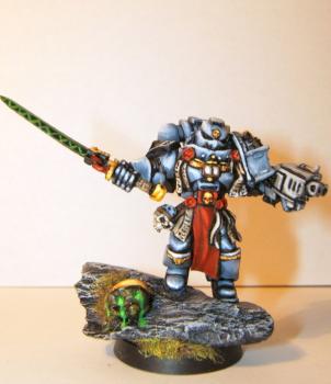 Grey Knight Justicar by mysticsage