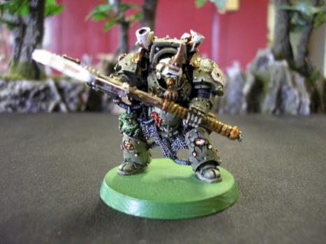 Lord Typhus, Nurgle Chaos Space Marine Lord by aj69