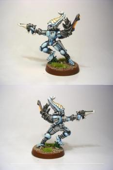 Striking Scorpion Exarch by darklord