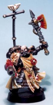 Space Marine Red Templar by Crusoe the Painter