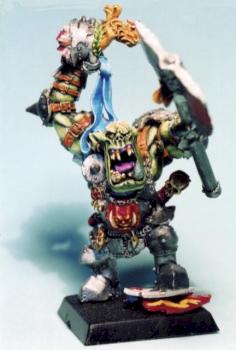 GW Orc Warlord by Crusoe the Painter