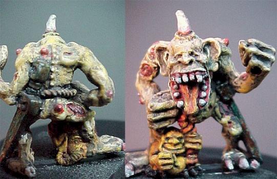 Plaguebearer and nurgling by SterlingSound