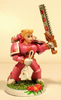 Classic Barbie Space Marine by moonwhim