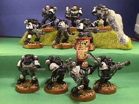 Black Templar Tactical Squad by Papa Smurf