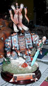 Space Wolves Dreadnought (Conversion) by karaikal