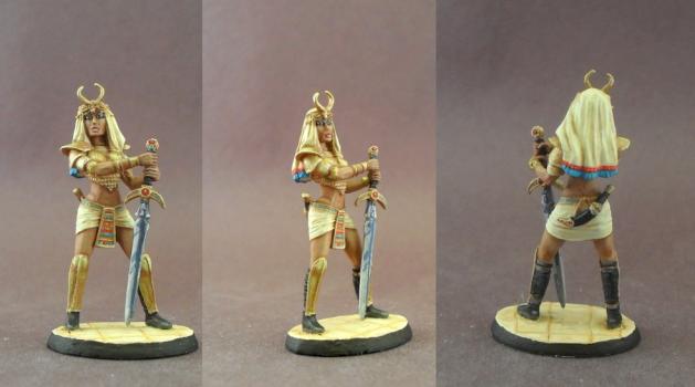 Egyptian Female Royal Guard #1163 by Cookjimjr