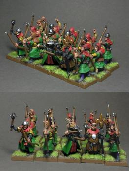 Bretonnian Peasant Bowmen by Nirvash