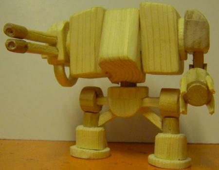 Wood- Dreadnought / Cybot by Paule