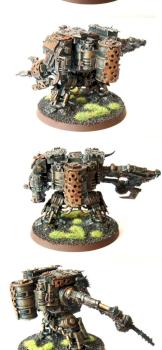 Ork Deff Dread aka Gargbot, made from a Looted Space Marines Dreadnought by Tribun82