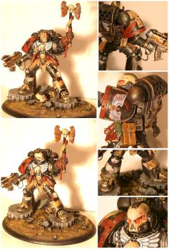 Blood Angles Chaplain (FW large Space Marine) by Replica