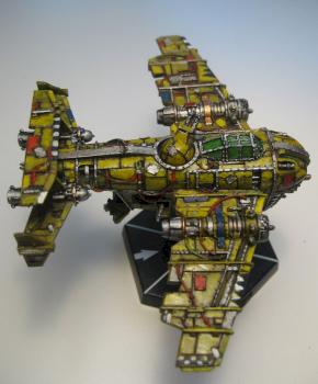 Aeronautica Imperialis ork blasta bomba by leaxe