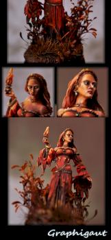 Melisandre-Dark Sword minis by Graphigaut