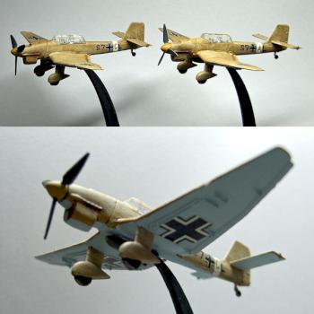 15mm Desert Stukas by Tobomer