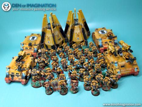 Imperial Fists Army by DEN of IMAGINATION