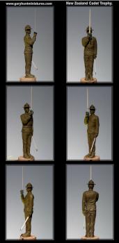 New Zealand Cadet Graduation Trophy by Gary Hunt Miniatures