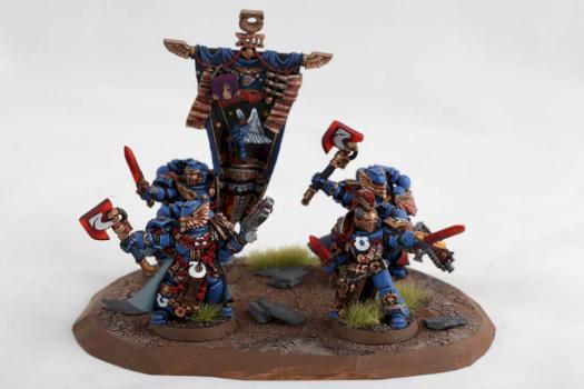 Ultramarines Honour Guard by pdxtorque