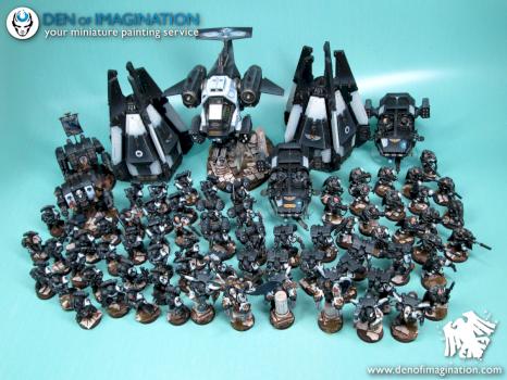 Raven Guard Army by DEN of IMAGINATION