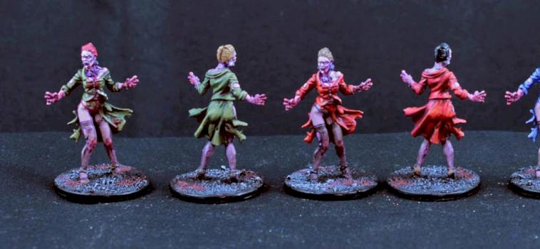 zombicide - zombie girls by Alexandra