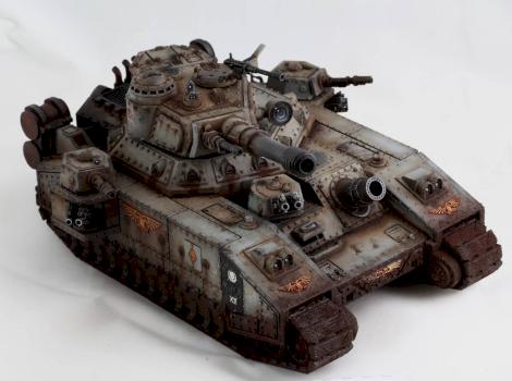 Imperial Guard Baneblade Super-Heavy Tank by Szab