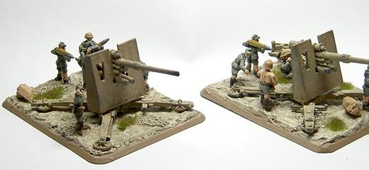 15mm DAK 8.8cm Flak by Tobomer