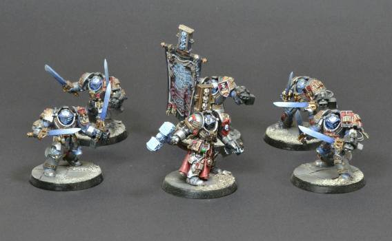 Grey Knight commander and Ghost knights by stphn shphrdayahoo.c