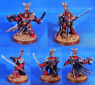 Blood Angel Terminator Captain with Power Weapon and Combi-plasma by Vurumai